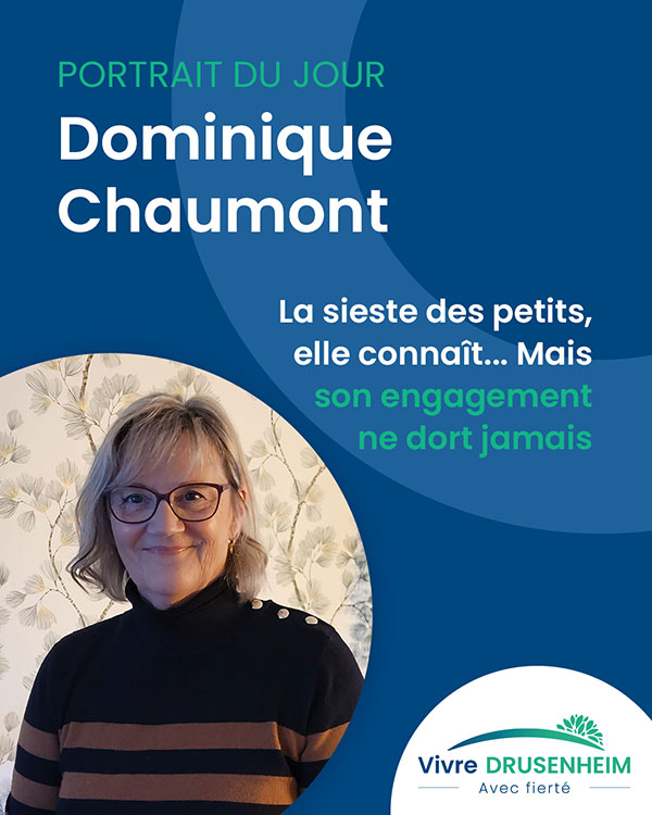 Dominique Chaumont, vivre Drusenheim avec fierté. Municipales 2026